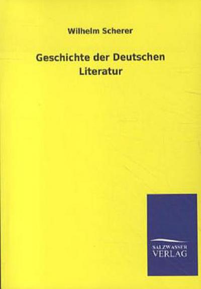 Geschichte der Deutschen Literatur
