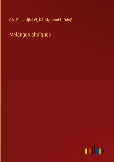 Mélanges altaïques