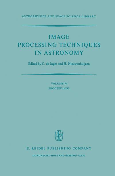 Image Processing Techniques in Astronomy