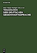 Tendenzen der deutschen Gegenwartssprache