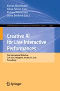 Creative AI for Live Interactive Performances