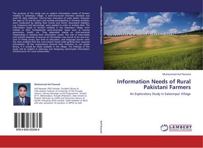 Information Needs of Rural Pakistani Farmers