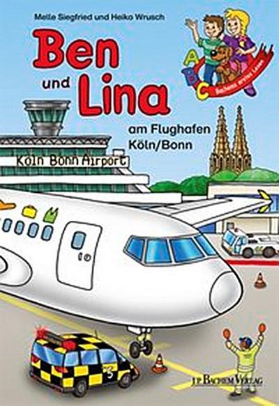 Ben und Lina am Flughafen Köln/Bonn