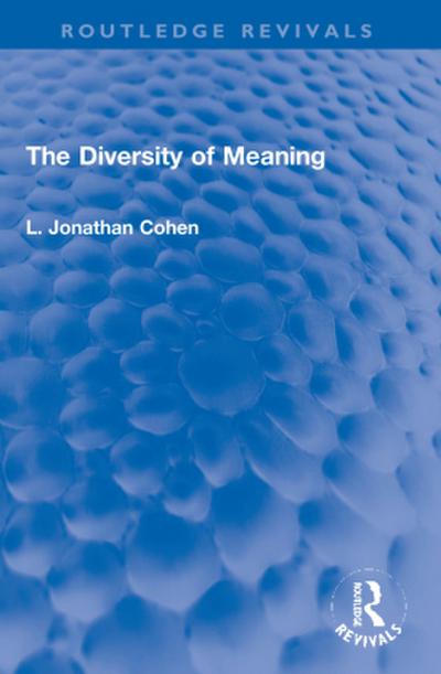 The Diversity of Meaning