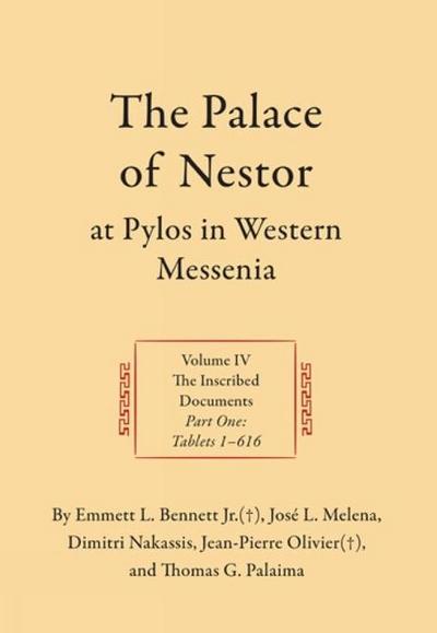 The Palace of Nestor at Pylos in Western Messenia (2 vols)