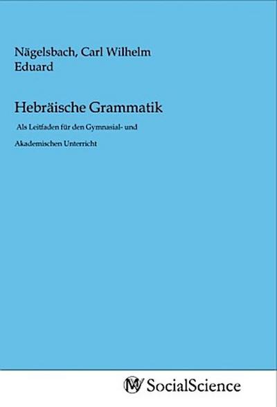 Hebräische Grammatik