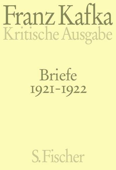 Briefe 1921-1922