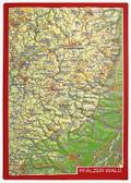 Reliefpostkarte Pfälzer Wald