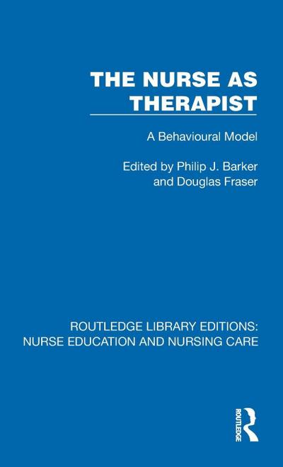 The Nurse as Therapist