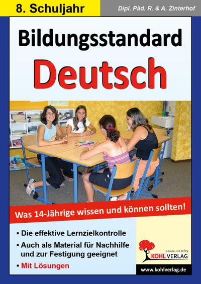 Bildungsstandard Deutsch / Klasse 8