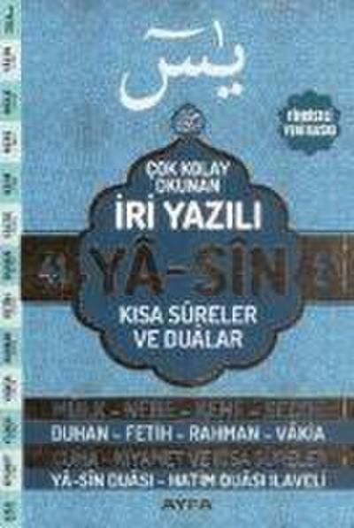 41 Yasin Ayfa-141 Orta Boy Iri Yazili Samua Kisa Sureler ve Dualar