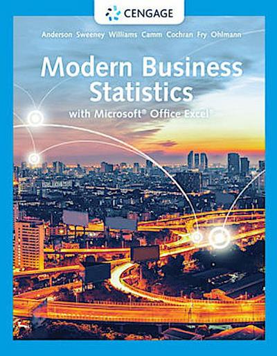 Modern Business Statistics with MicrosoftÂ® ExcelÂ®; .