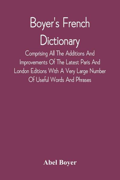 Boyer’S French Dictionary