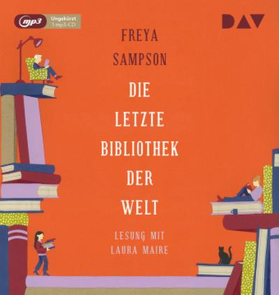 Die letzte Bibliothek der Welt, 1 Audio-CD, 1 MP3