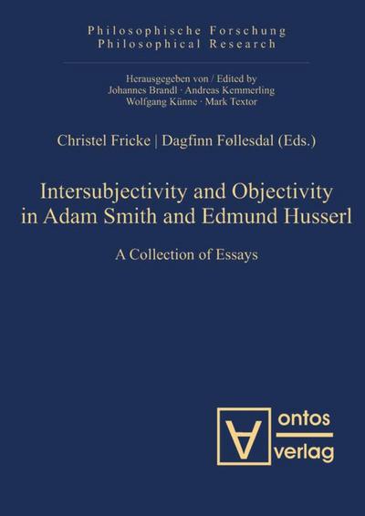 Intersubjectivity and Objectivity in Adam Smith and Edmund Husserl