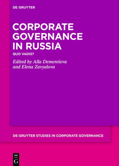 Corporate Governance in Russia