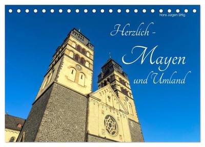Herzlich Mayen und Umland (Tischkalender 2026 DIN A5 quer), CALVENDO Monatskalender