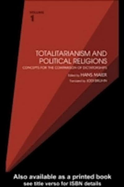 Totalitarianism and Political Religions, Volume 1