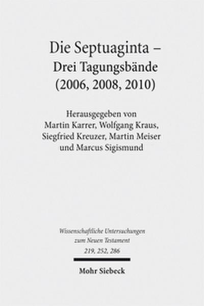 Die Septuaginta 1.-3.