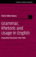 Grammar, Rhetoric and Usage in English