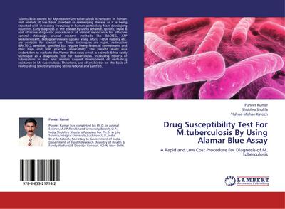 Drug Susceptibility Test For M.tuberculosis By Using Alamar Blue Assay