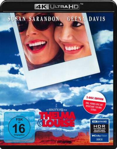 Thelma & Louise, 2 Blu-ray (UHD-Blu-ray + Bonus-Blu-ray - 2-Disc Edition)
