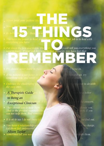 The 15 Things to Remember