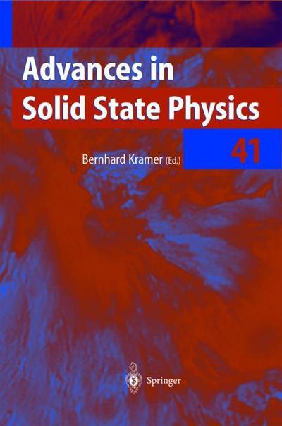Advances in Solid State Physics, Volume 41