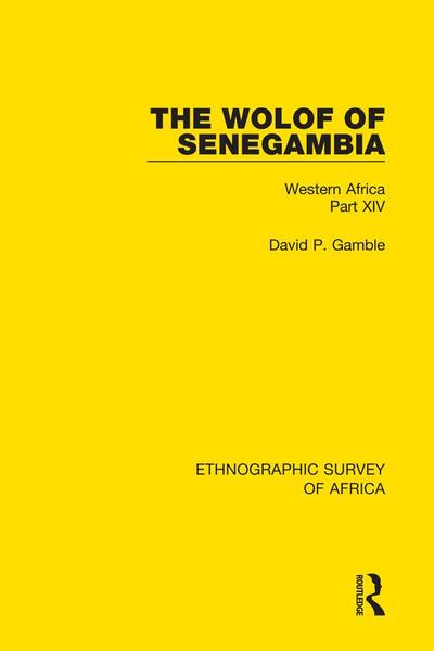 The Wolof of Senegambia
