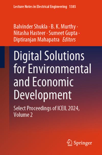 Digital Solutions for Environmental and Economic Development