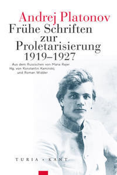 Frühe Schriften zur Proletarisierung