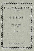 6 Duos op.33 Band 2 für 2 Flöten