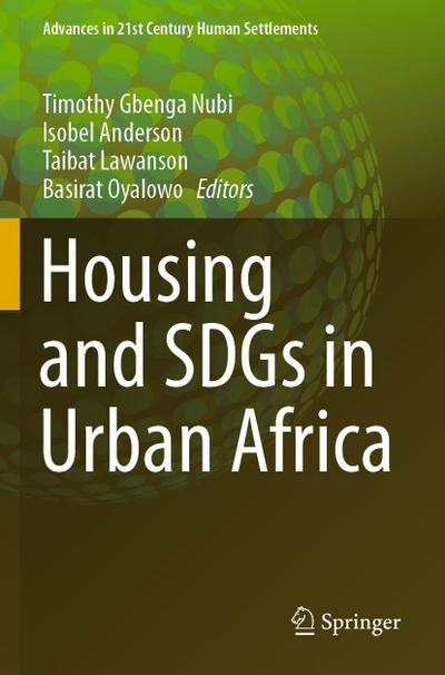 Housing and SDGs in Urban Africa