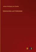 Ephemerides und Volkslieder
