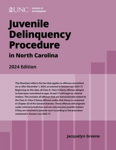 Juvenile Delinquency Procedure in North Carolina
