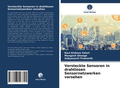 Versteckte Sensoren in drahtlosen Sensornetzwerken vorsehen