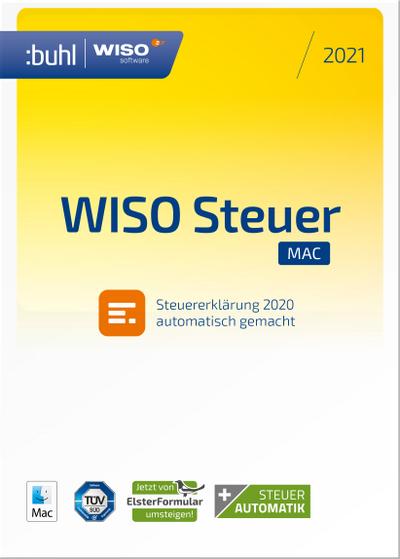 WISO Steuer Mac 2021, CD-ROM