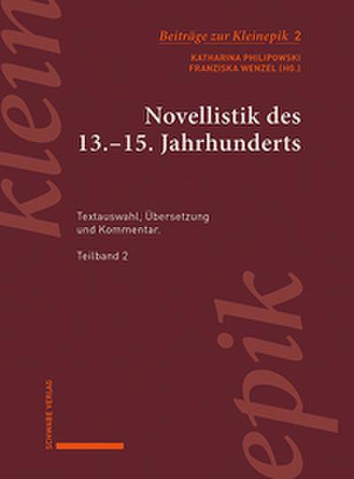Novellistik des 13.-15. Jahrhunderts