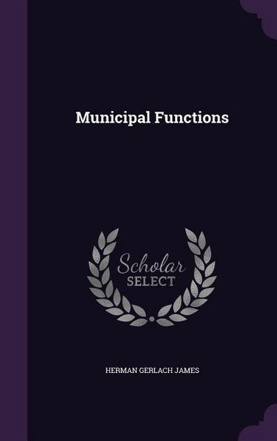 Municipal Functions