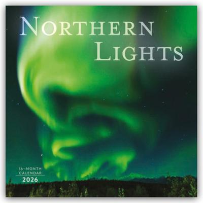 Northern Lights - Aurora Borealis 2026 - Wand-Kalender