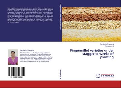 Fingermillet varieties under staggered weeks of planting