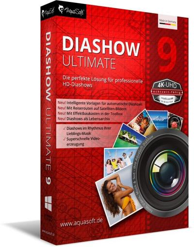 AquaSoft DiaShow 9 Ultimate, CD-ROM