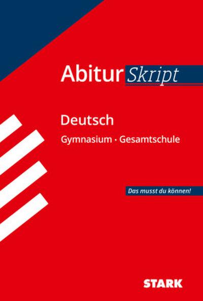 STARK AbiturSkript - Deutsch