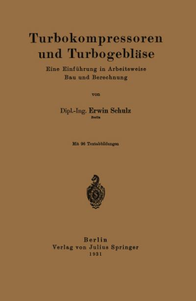 Turbokompressoren und Turbogebläse