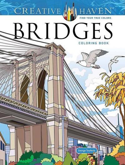 Creative Haven Bridges Coloring Book