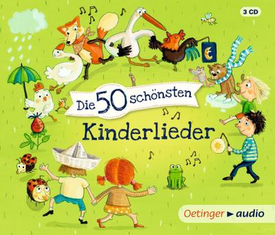 Die 50 schönsten Kinderlieder, 3 Audio-CD