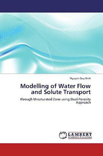 Modelling of Water Flow and Solute Transport