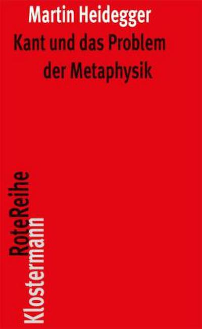 Kant und das Problem der Metaphysik
