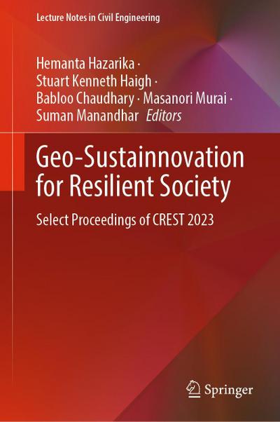 Geo-Sustainnovation for Resilient Society