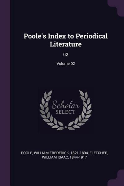 Poole’s Index to Periodical Literature